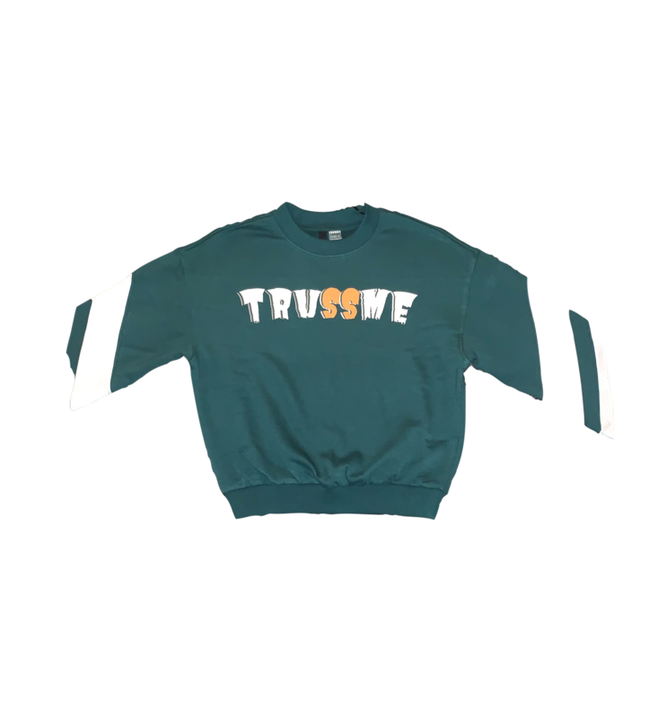 Women’s The Duggy (green) TrussMe crewneck Sweatshirt
