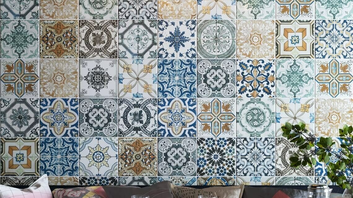 VINTAGE TAPESTRY 20X20 PORCELAIN