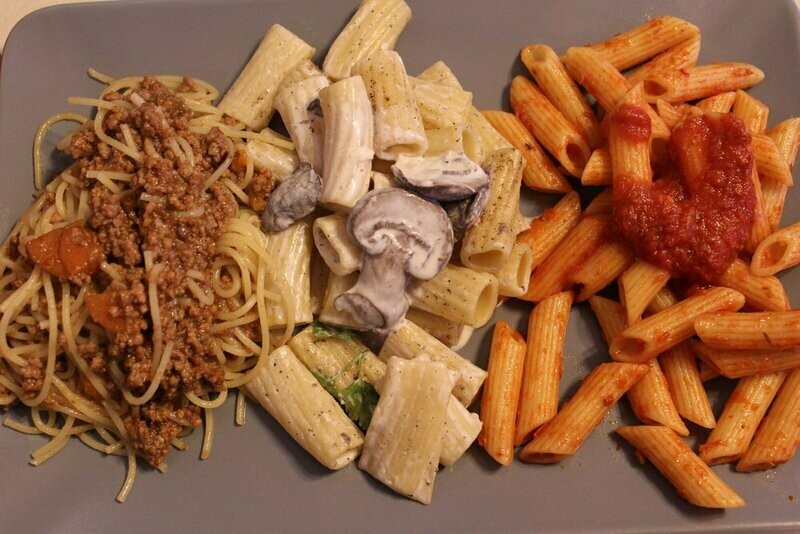 Tris di Pasta