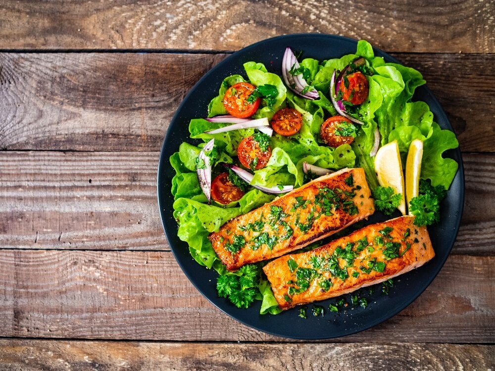 Insalata con Salmone