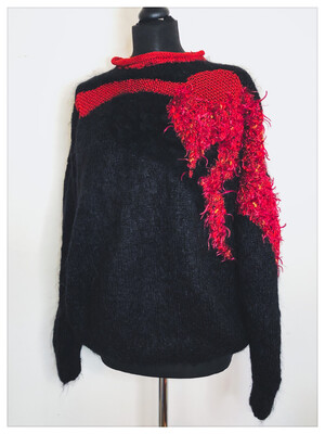 80’s Mohair Jumper Approx Size 10-12