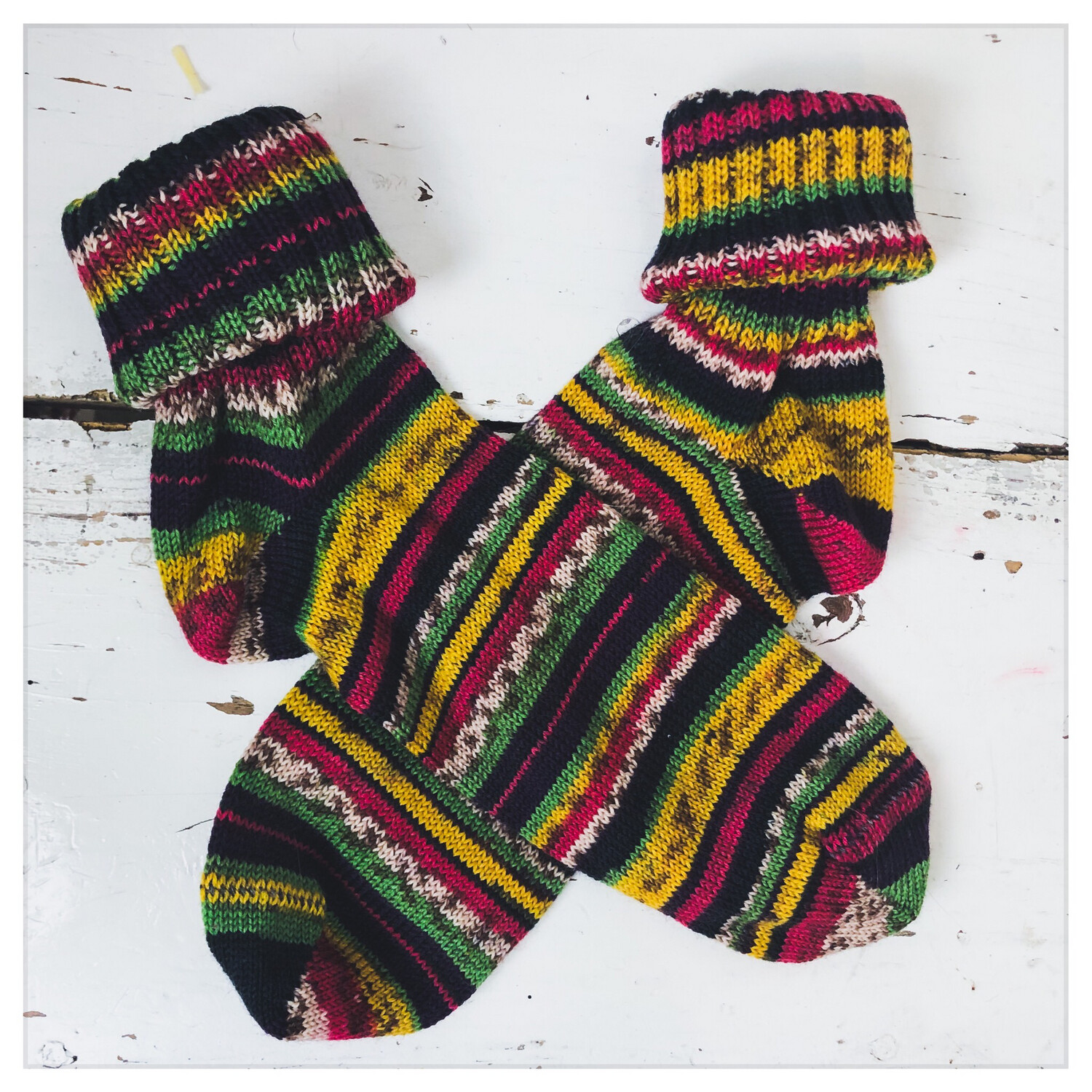 Soft Wool Knit Socks
