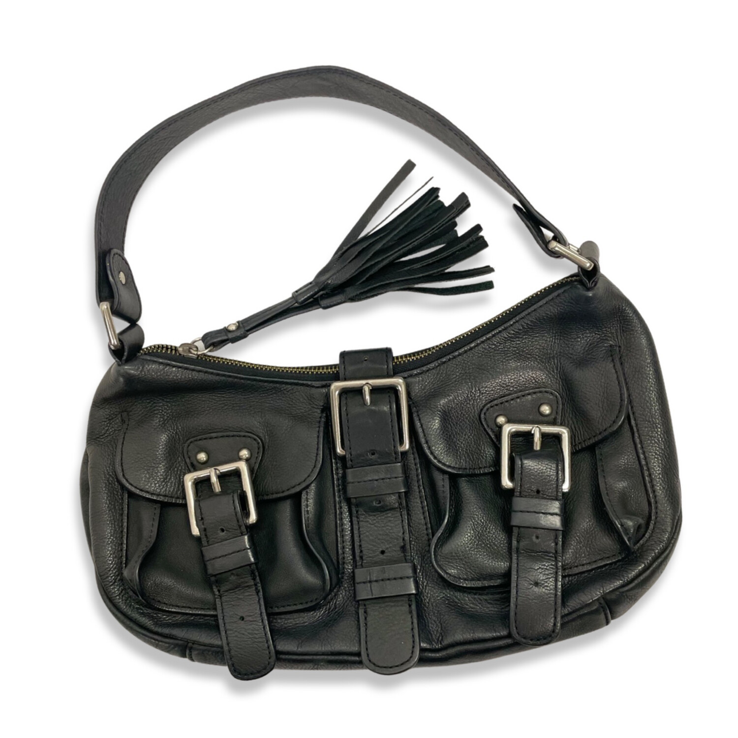 Leather Alfani handbag