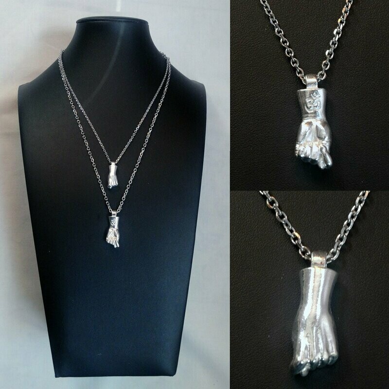 Figa astral grande (tamaño ideal para hombres) Plata maciza
