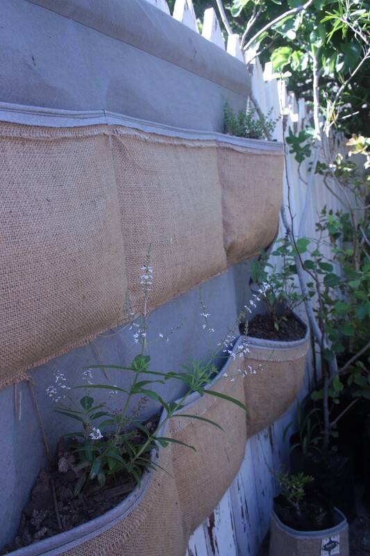 8 Planter Fabric Wall Mount