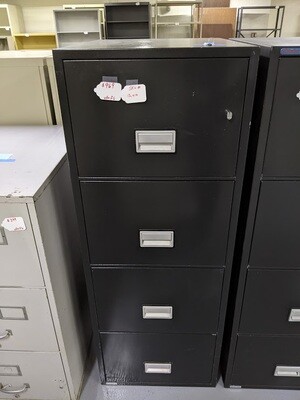 Phoenix Fireproof 4-Drawer File Cabinet