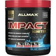 AllMax, Impact Igniter, Blue Raspberry