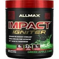 AllMax, Impact Igniter, Green Apple