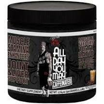 5% Nutrition - Alldayyoumay Caffeinated, Vanilla Iced Coffee - 500 Grams
