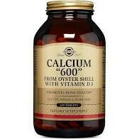Calcium &quot;600&quot; Tablets (from Oyster Shell with Vitamin D3), 240 Tablet