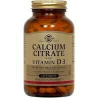 Calcium Citrate with Vitamin D3 Tablets, 120 Tablets