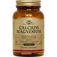 Calcium Magnesium Tablets, 100 Tablets