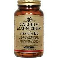 Calcium Magnesium with Vitamin D3 Tablets, 150 Tablets