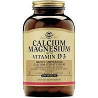 Calcium Magnesium with Vitamin D3 Tablets, 300 Tablets