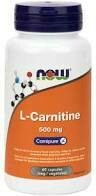 Carnitine 500mg 60 Vcaps