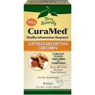 CuraMed by Terry Naturally - 60 Softgels, 60 soft gels 750 mg