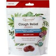 Cough Relief TheraZinc Lozenges Bing Cherry