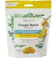 Cough Relief TheraZinc Lozenges Meyer Lemon &amp; Honey