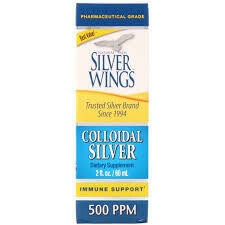 Colloidal Silver 50 Ppm - Natural Path Silver Wings - 2 Fl Oz - Spray
