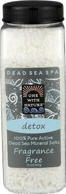 Dead Sea Bath Salts Fragrance Free