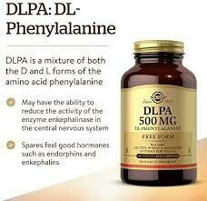 DLPA 500 mg Vegetable Capsules