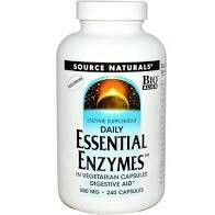 Essential Enzymes® 500 mg, 240 capsule