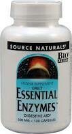 Essential Enzymes® 500 mg, 120 capsule