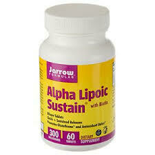 Jarrow Alpha Lipoic Acid Sustain 300mg 60 Tablets