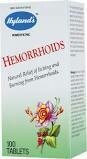 Hylands Hemorrhoids Tablets Relieves Itching And Burning Pains, 100 Ea