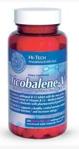 Hi-Tech Pharmaceuticals DICOBALENE-V 200Ct