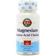 Kal Magnesium Chelated -- 100 Tablets