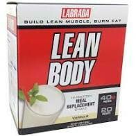 Lean Body Vanilla 20/Pack