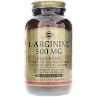 L-Arginine 500 mg Vegetable Capsules
