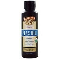 Lignan Rich Flax Oil by Barlean&#39;s 8 oz Liquid