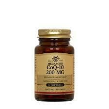 Megasorb CoQ-10 200 mg, 60 Softgels