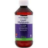 Liquid Melatonin 10 mg - Natural Black Cherry Flavor