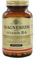 Magnesium with Vitamin B6, 250 Tablets