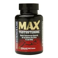 Max Testosterone 60 Tabs By Md Science Lab
