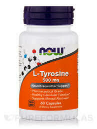 L - Tyrosine 500 Mg 60 Capsules