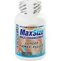 MD Science Lab 572362 Maximum Strength Maxsize Male Enhancement - 60 Tablets