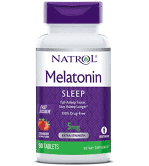 Melatonin 5 mg Fast Dissolve Strawberry