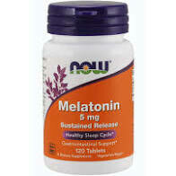 Melatonin 5 mg Sustained Release Tablets, 120 Count