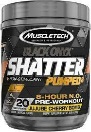 Muscletech Shatter Non-stimulant Pre-workout Nitric Oxide Jujube Cherry Bomb