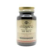Naturally Sourced Vitamin K2 (MK-7) 100 mcg Vegetable Capsules