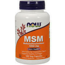 M.S.M 1000mg  120 Vcaps