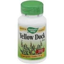Natures Way Yellow Dockroot 100 Cap