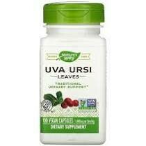 Natures Way Uva Ursi Leaves 100 Vegetarian Capsules