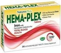 Natures Plus Hema-plex 30 Tablets
