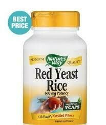 Natures Way Red Yeast Rice 60 Veg Caps