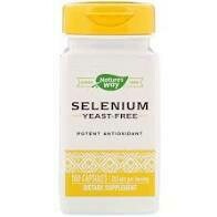 Natures Way Selenium 200mcg 100 Capsules